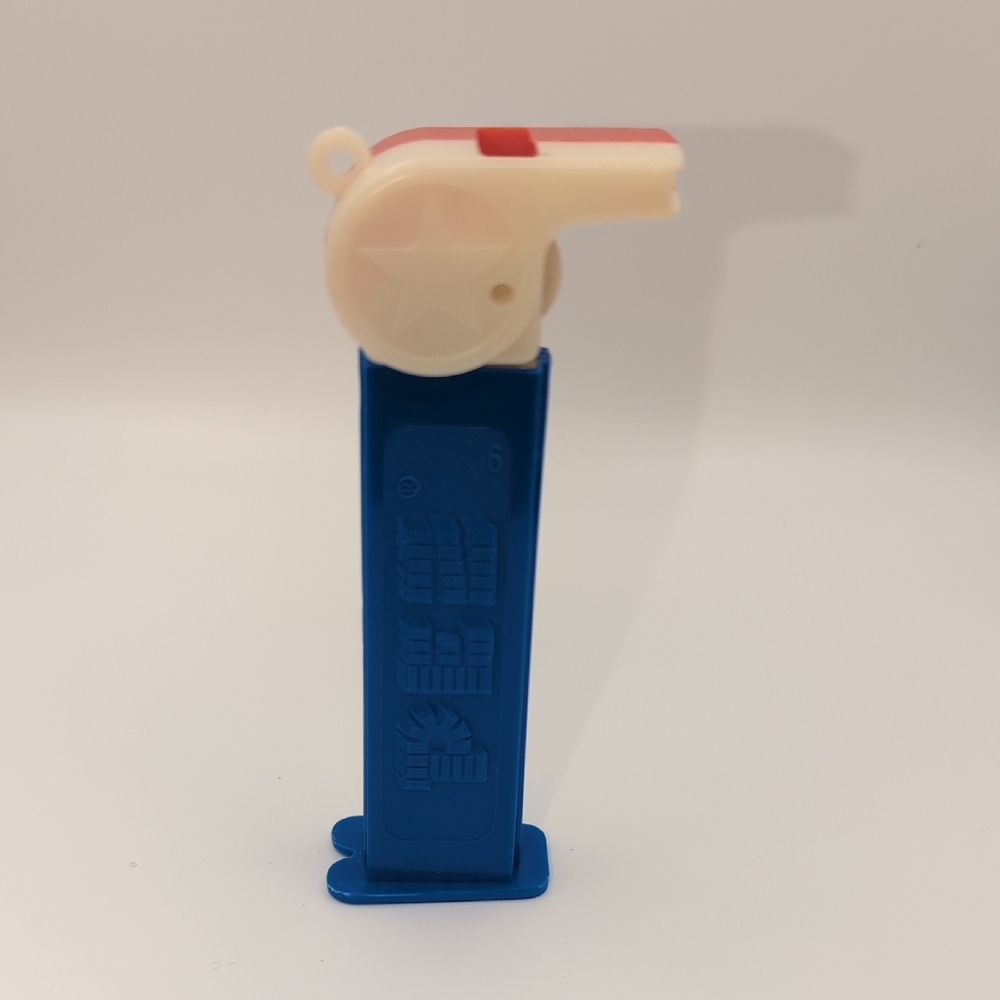 Whistle Red White Pez Candy Dispenser